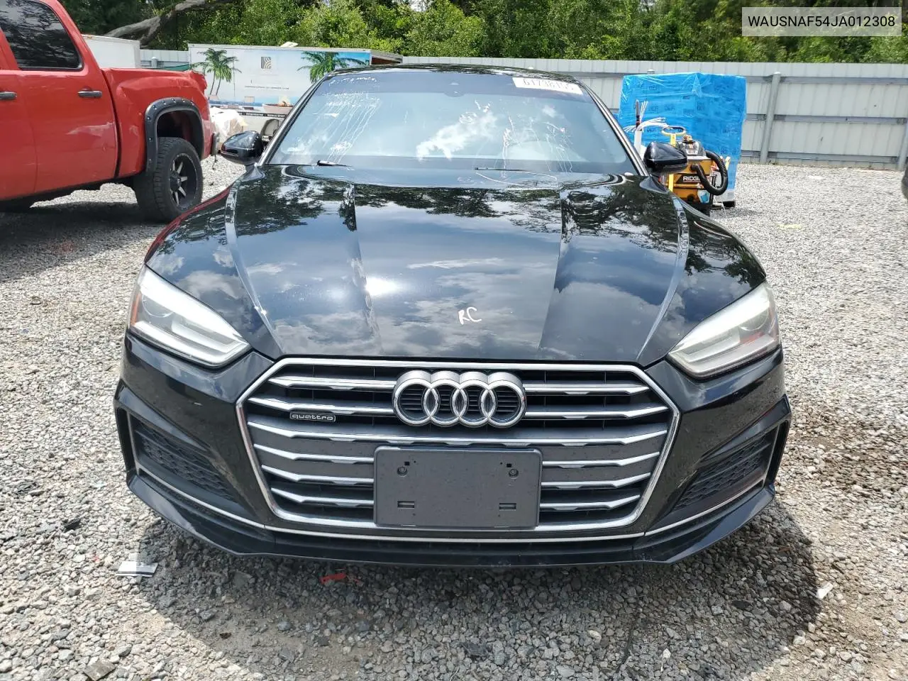 2018 Audi A5 Premium S Line VIN: WAUSNAF54JA012308 Lot: 61738155