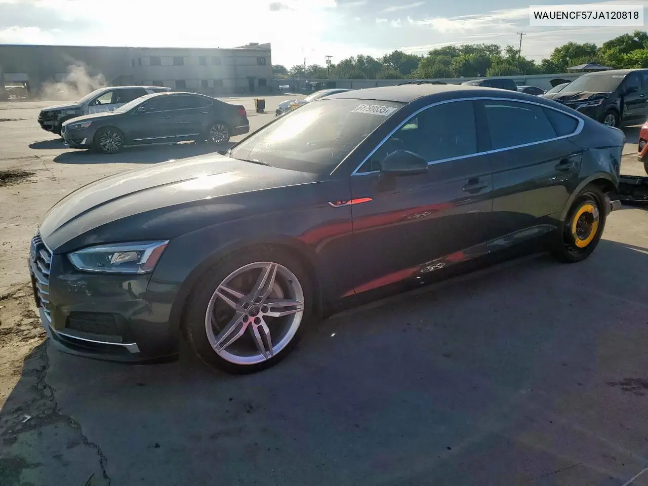 2018 Audi A5 Premium Plus S-Line VIN: WAUENCF57JA120818 Lot: 61799835