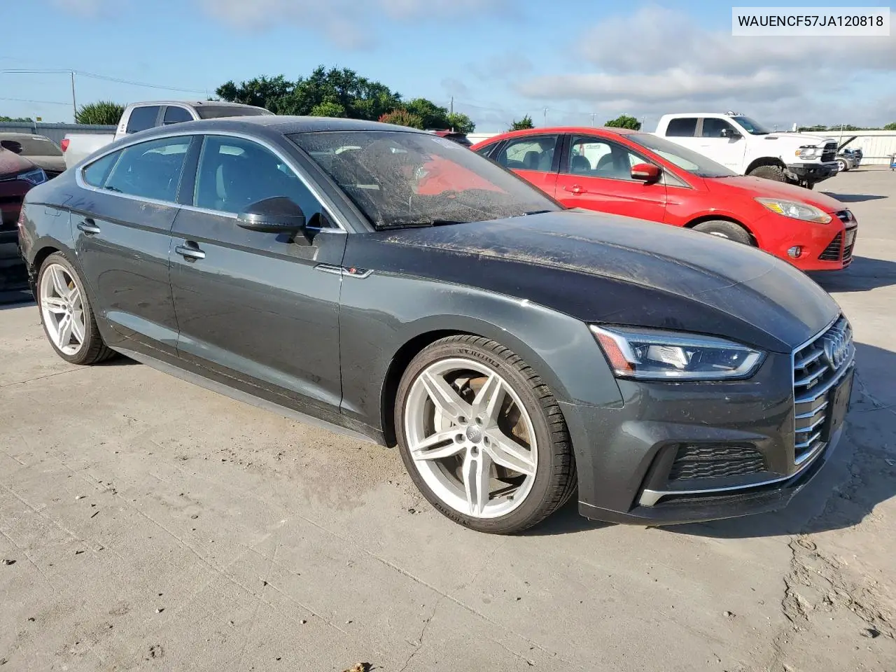 2018 Audi A5 Premium Plus S-Line VIN: WAUENCF57JA120818 Lot: 61799835