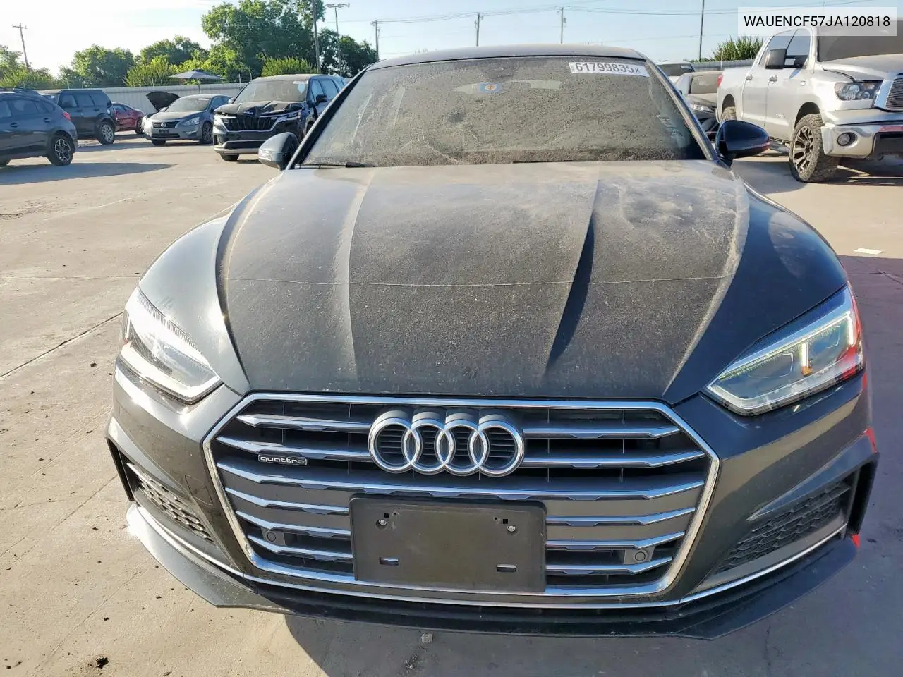 2018 Audi A5 Premium Plus S-Line VIN: WAUENCF57JA120818 Lot: 61799835