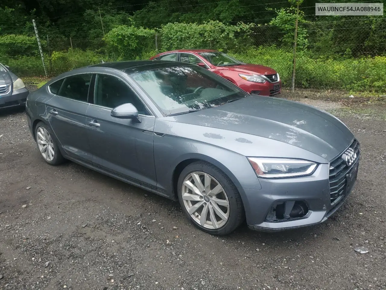 2018 Audi A5 Premium Plus VIN: WAUBNCF54JA088946 Lot: 62115445