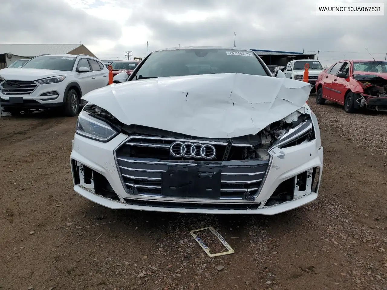 2018 Audi A5 Prestige S-Line VIN: WAUFNCF50JA067531 Lot: 62340525