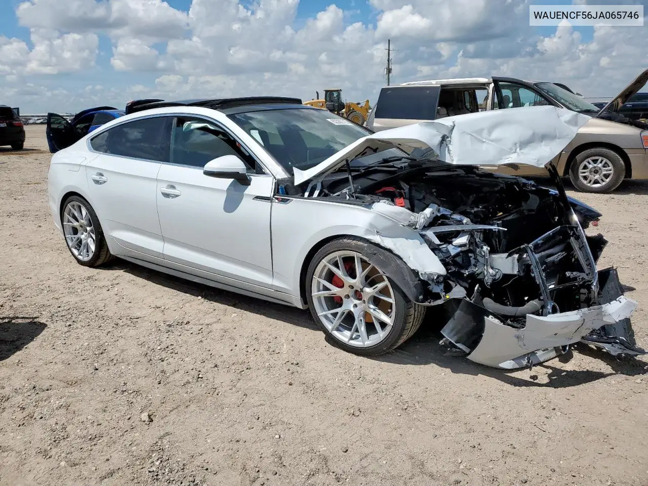2018 Audi A5 Premium Plus S-Line VIN: WAUENCF56JA065746 Lot: 62362715