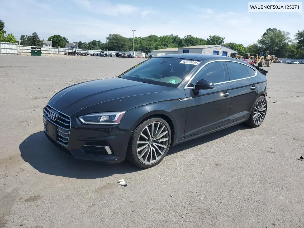 2018 Audi A5 Premium Plus VIN: WAUBNCF50JA125071 Lot: 62490615