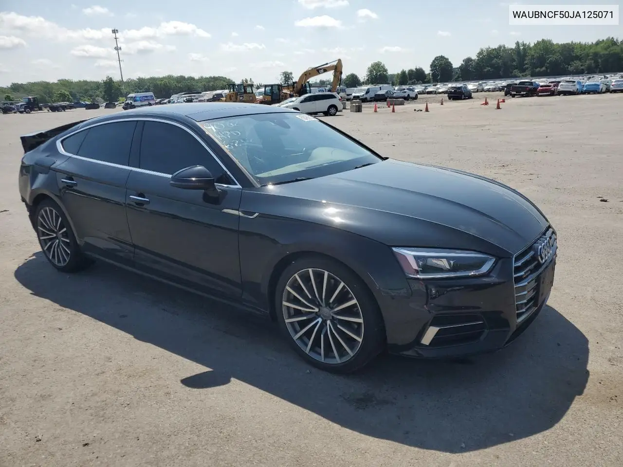 2018 Audi A5 Premium Plus VIN: WAUBNCF50JA125071 Lot: 62490615