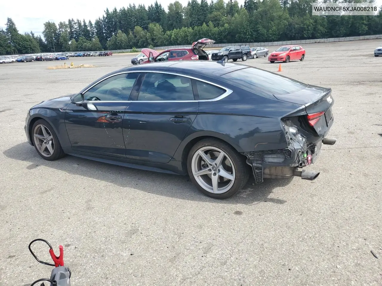 2018 Audi A5 Premium S Line VIN: WAUDNCF5XJA008218 Lot: 62691845