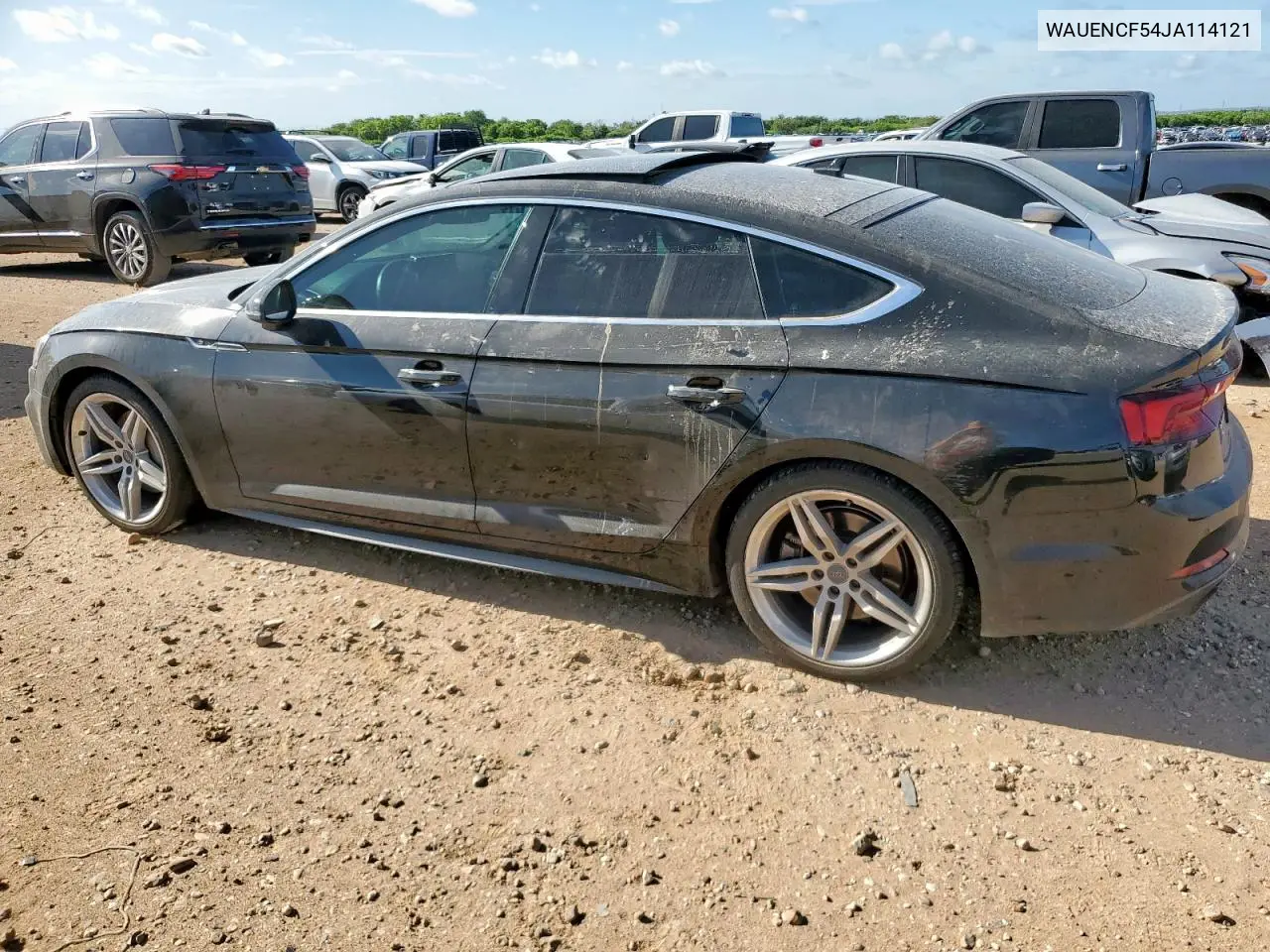 2018 Audi A5 Premium Plus S-Line VIN: WAUENCF54JA114121 Lot: 62855825