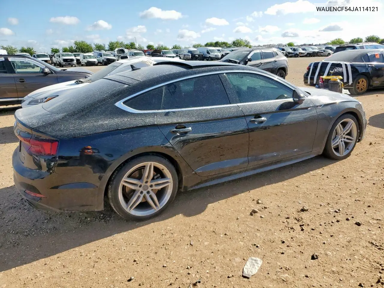 2018 Audi A5 Premium Plus S-Line VIN: WAUENCF54JA114121 Lot: 62855825