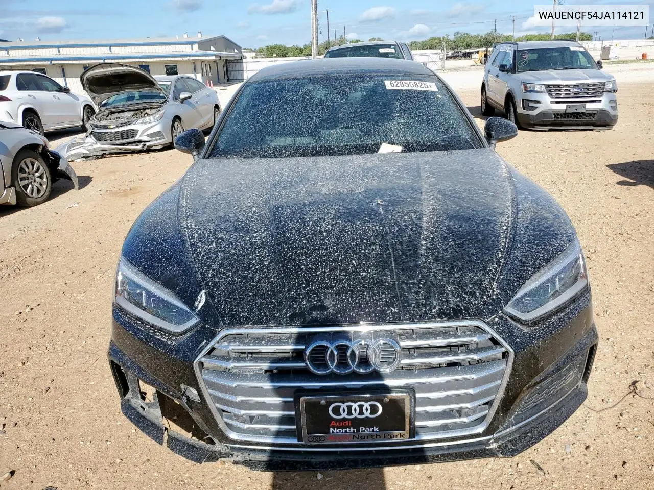 2018 Audi A5 Premium Plus S-Line VIN: WAUENCF54JA114121 Lot: 62855825
