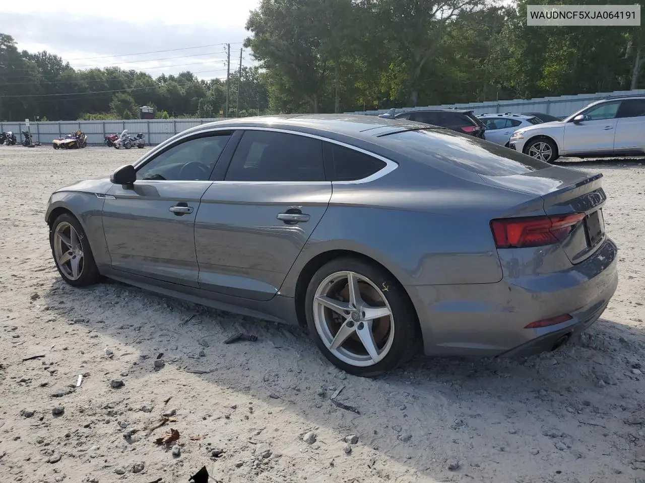 2018 Audi A5 Premium S Line VIN: WAUDNCF5XJA064191 Lot: 62889665