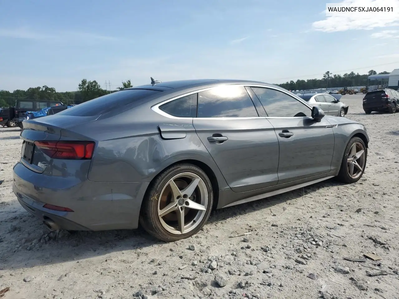 2018 Audi A5 Premium S Line VIN: WAUDNCF5XJA064191 Lot: 62889665