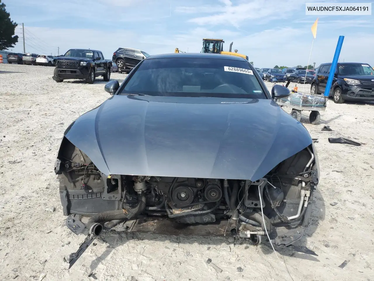 2018 Audi A5 Premium S Line VIN: WAUDNCF5XJA064191 Lot: 62889665