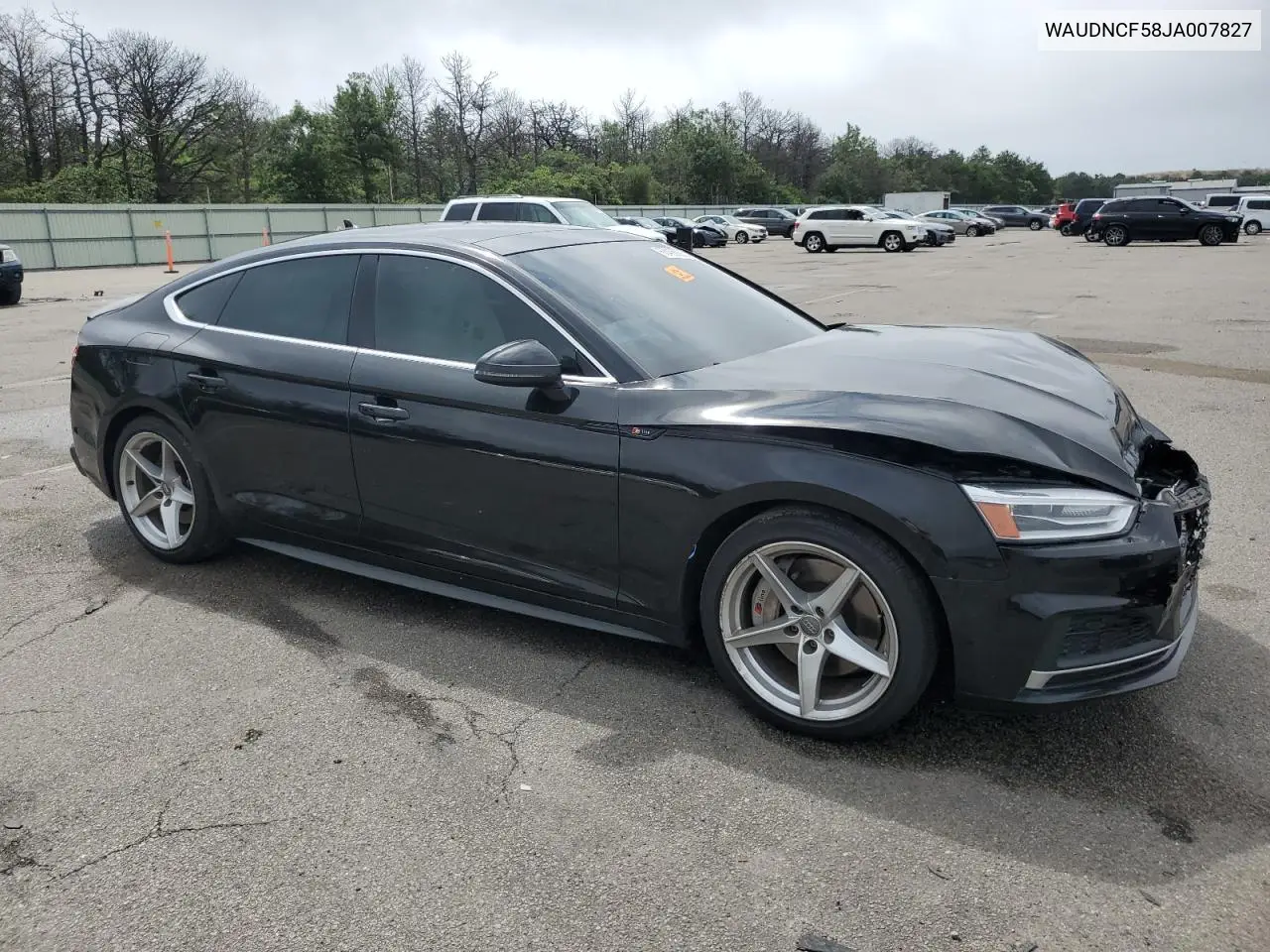 2018 Audi A5 Premium S Line VIN: WAUDNCF58JA007827 Lot: 63436925