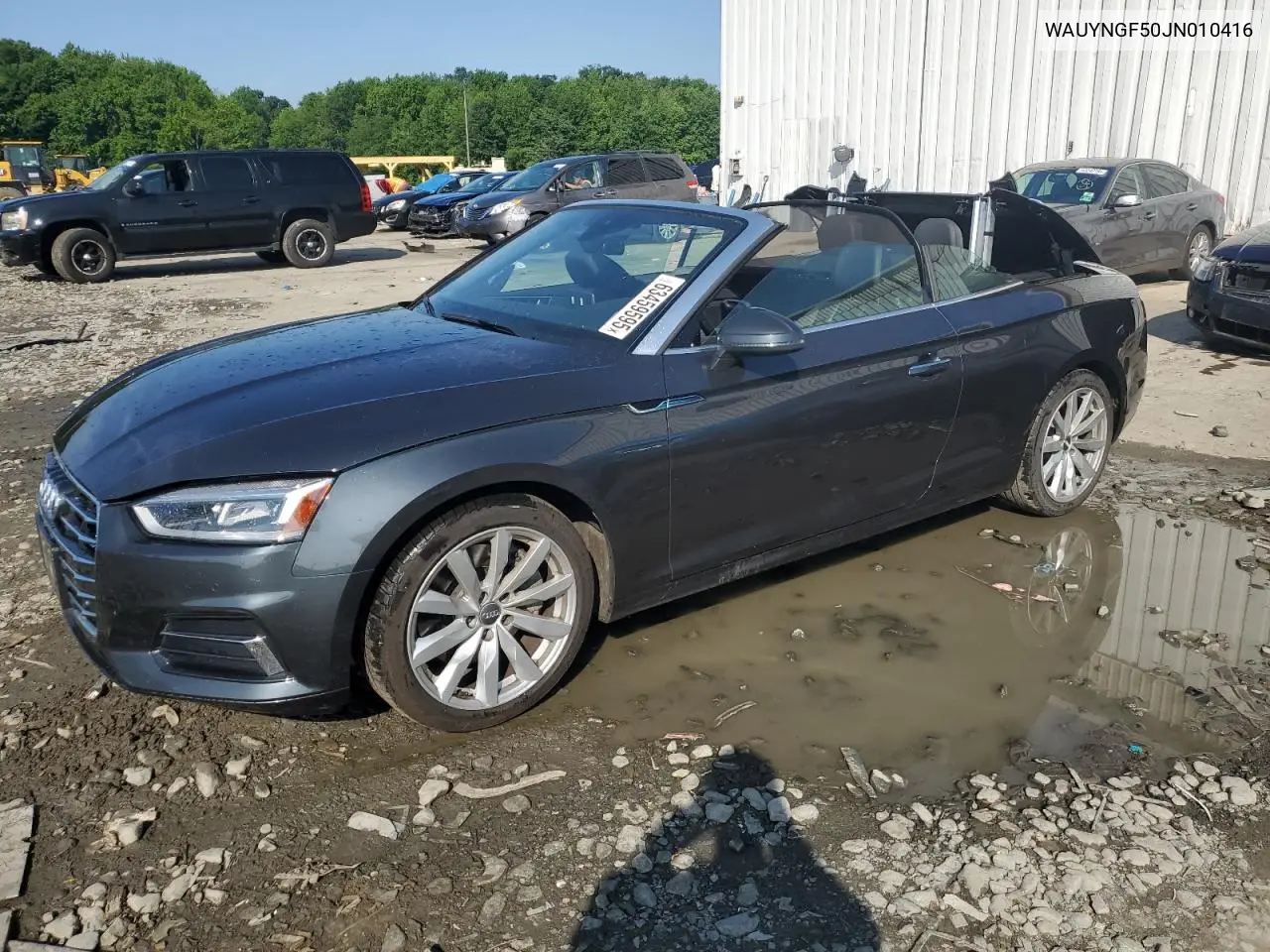 2018 Audi A5 Premium Plus VIN: WAUYNGF50JN010416 Lot: 63459595