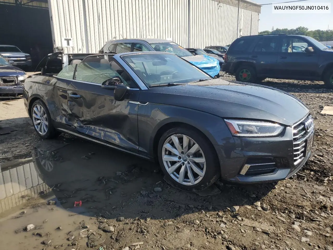 2018 Audi A5 Premium Plus VIN: WAUYNGF50JN010416 Lot: 63459595