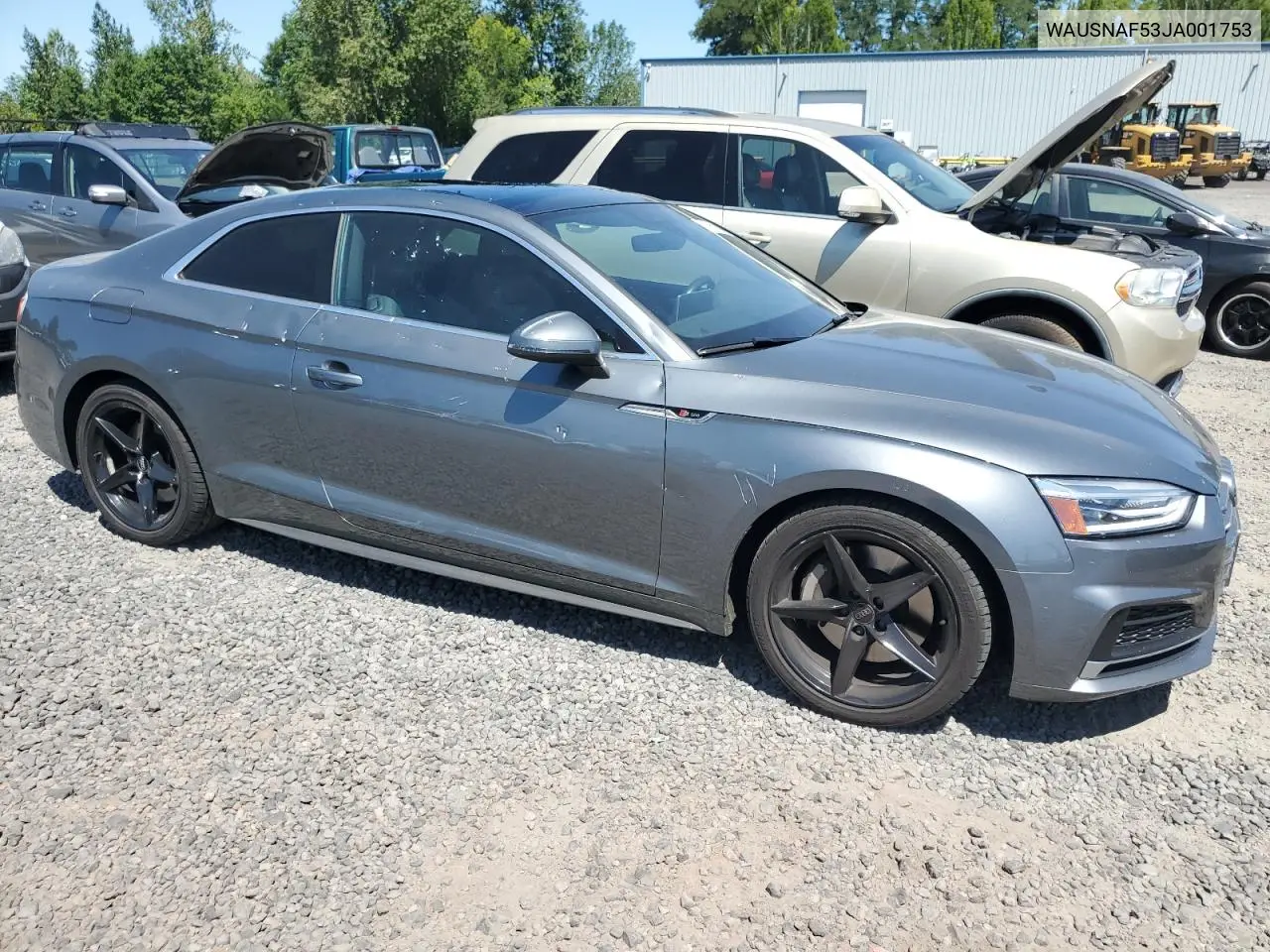 2018 Audi A5 Premium S Line VIN: WAUSNAF53JA001753 Lot: 63590045