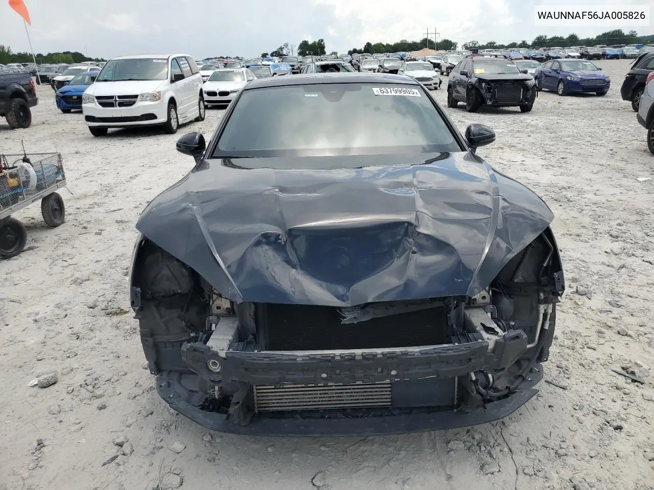 2018 Audi A5 Premium VIN: WAUNNAF56JA005826 Lot: 63799905