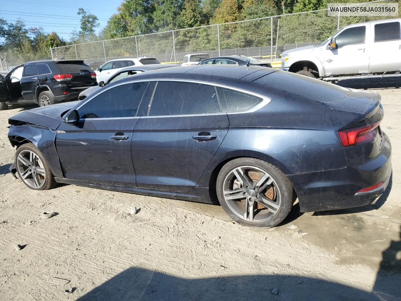 2018 Audi A5 Premium Plus VIN: WAUBNDF58JA031560 Lot: 64686374