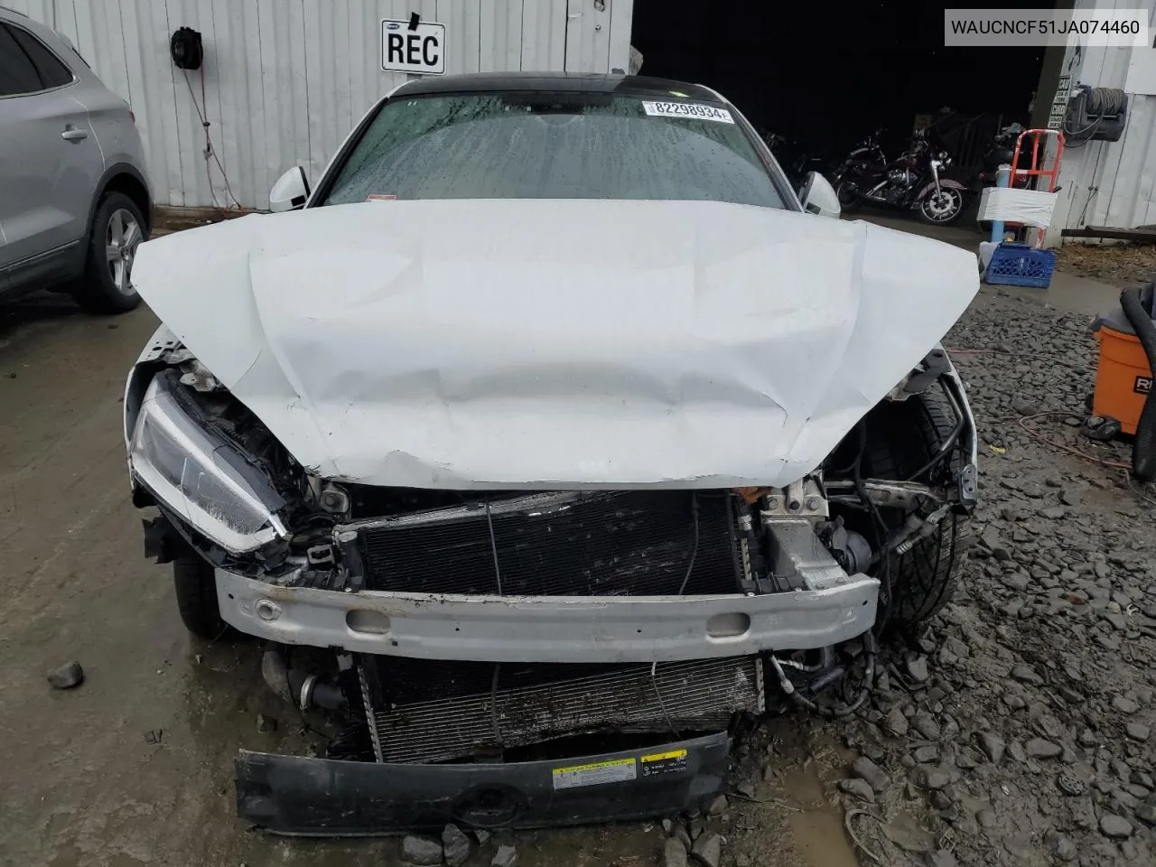 2018 Audi A5 Prestige VIN: WAUCNCF51JA074460 Lot: 82298934