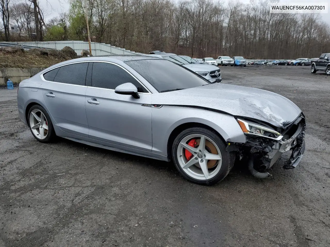 2019 Audi A5 Premium Plus S-Line VIN: WAUENCF56KA007301 Lot: 51471765