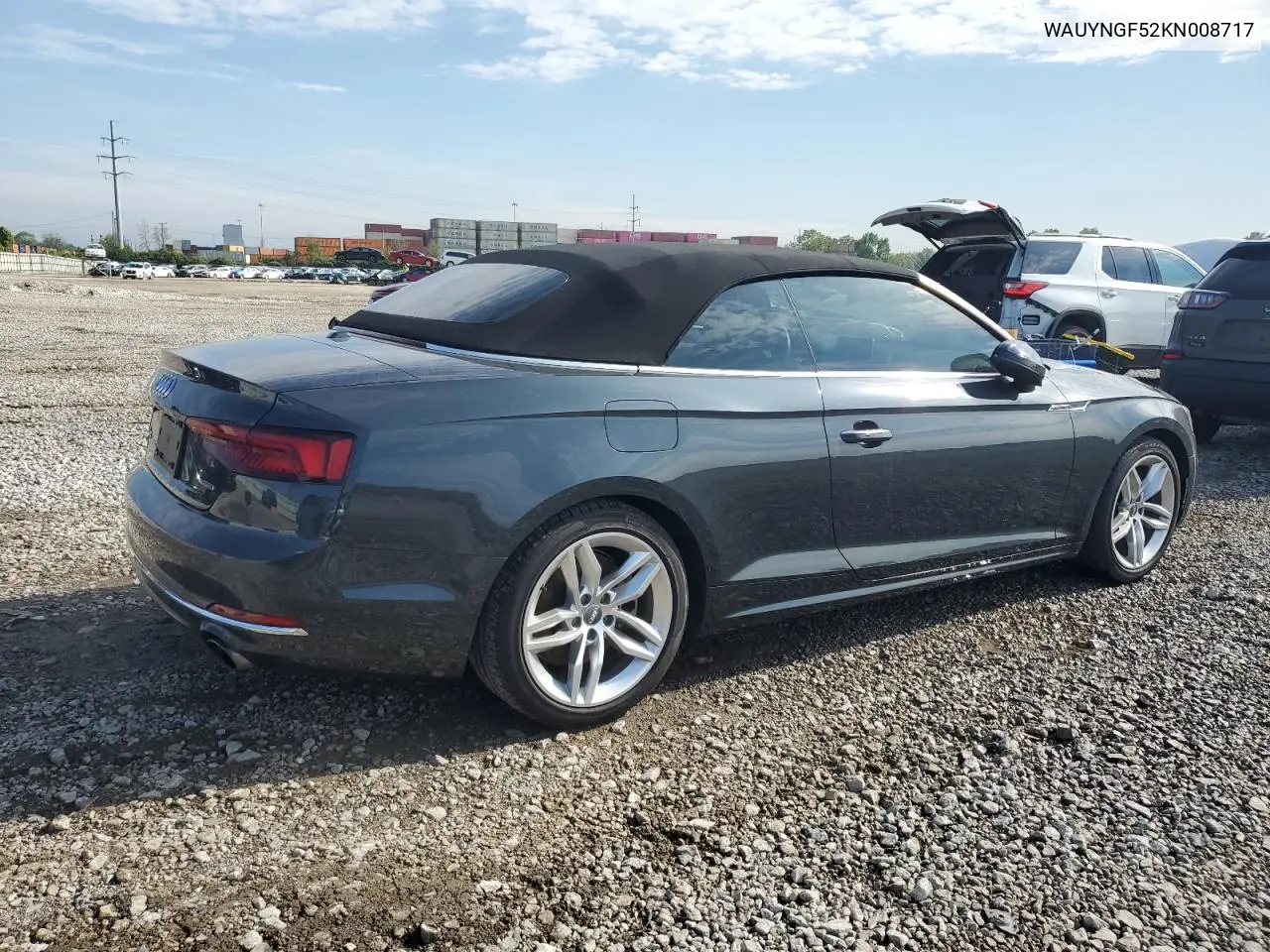 2019 Audi A5 Premium Plus VIN: WAUYNGF52KN008717 Lot: 54833725