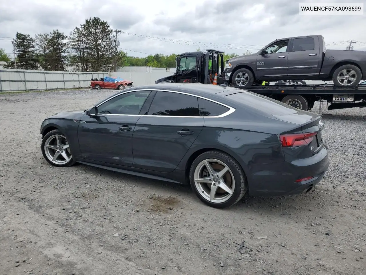 2019 Audi A5 Premium Plus S-Line VIN: WAUENCF57KA093699 Lot: 56277415