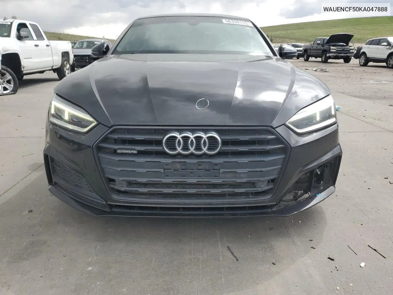2019 Audi A5 Premium Plus S-Line VIN: WAUENCF50KA047888 Lot: 56359115