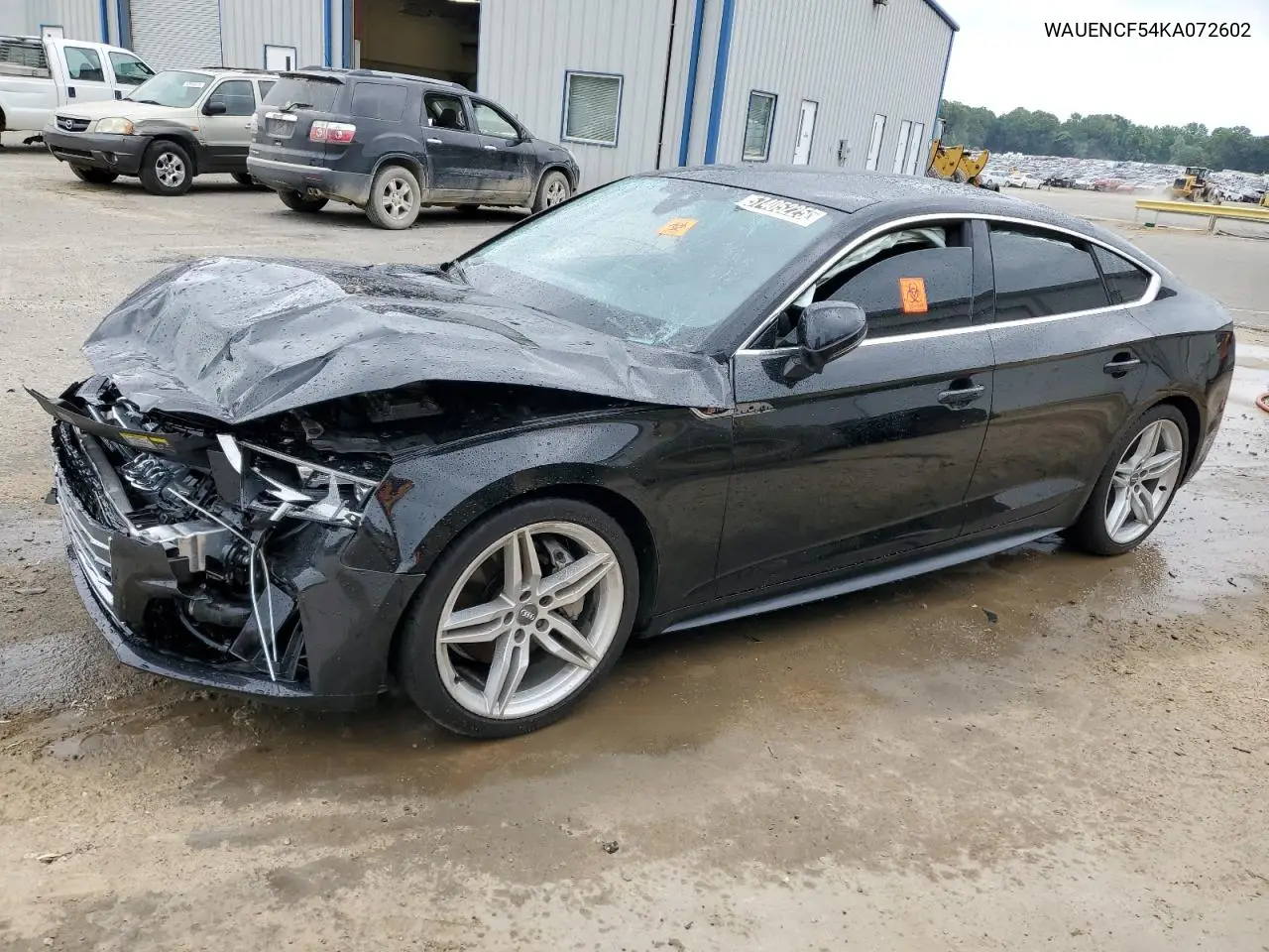 2019 Audi A5 Premium Plus S-Line VIN: WAUENCF54KA072602 Lot: 57405225