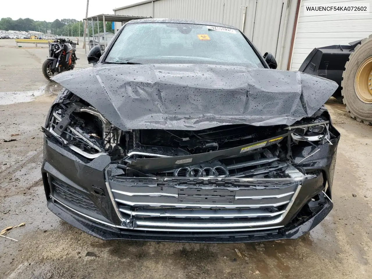 2019 Audi A5 Premium Plus S-Line VIN: WAUENCF54KA072602 Lot: 57405225