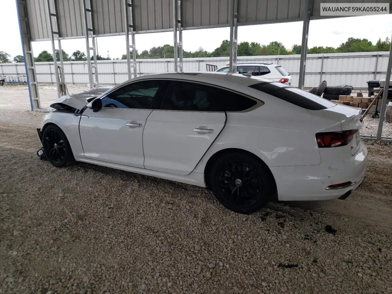 2019 Audi A5 Premium VIN: WAUANCF59KA055244 Lot: 62023925