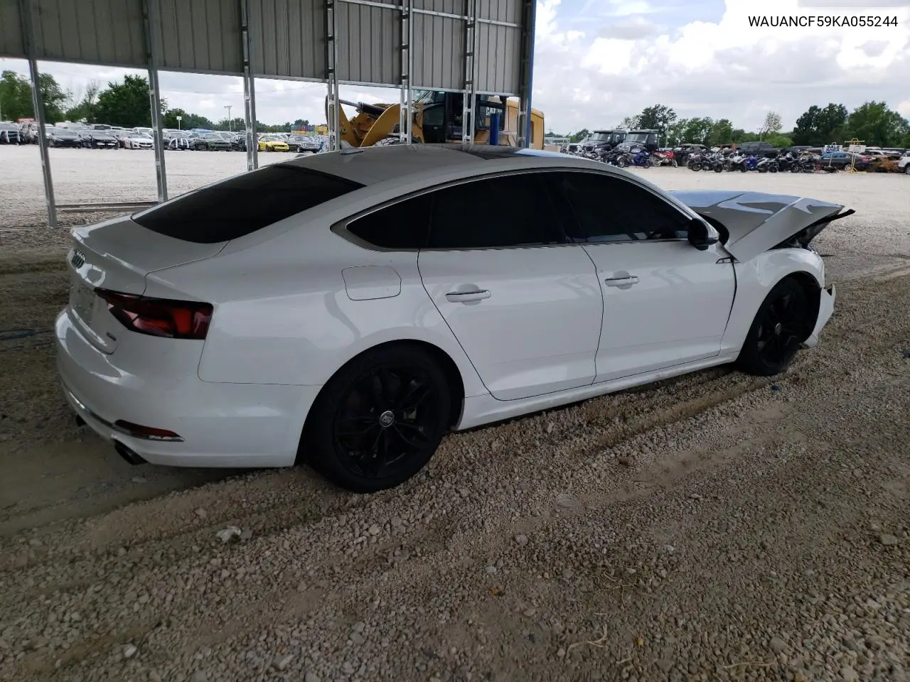 2019 Audi A5 Premium VIN: WAUANCF59KA055244 Lot: 62023925