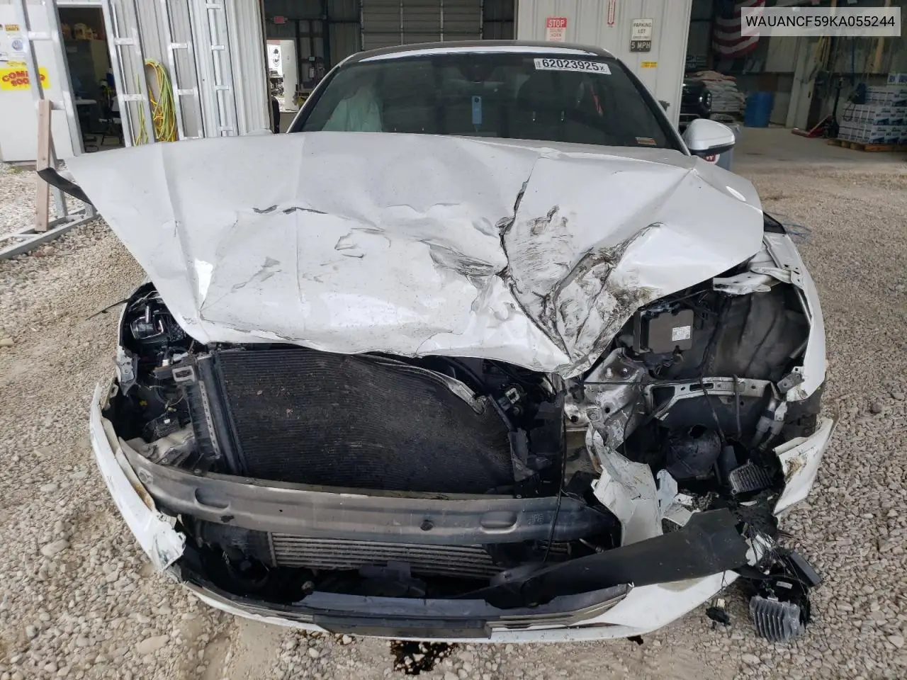 2019 Audi A5 Premium VIN: WAUANCF59KA055244 Lot: 62023925