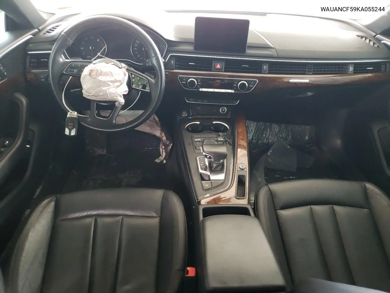 2019 Audi A5 Premium VIN: WAUANCF59KA055244 Lot: 62023925