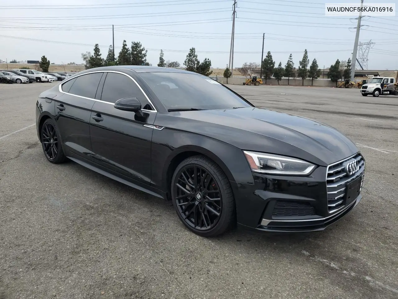 2019 Audi A5 Premium S Line VIN: WAUDNCF56KA016916 Lot: 62178745