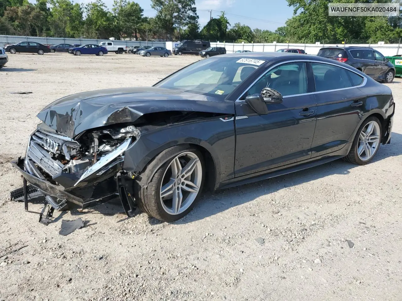 2019 Audi A5 Prestige S-Line VIN: WAUFNCF50KA020484 Lot: 62816745