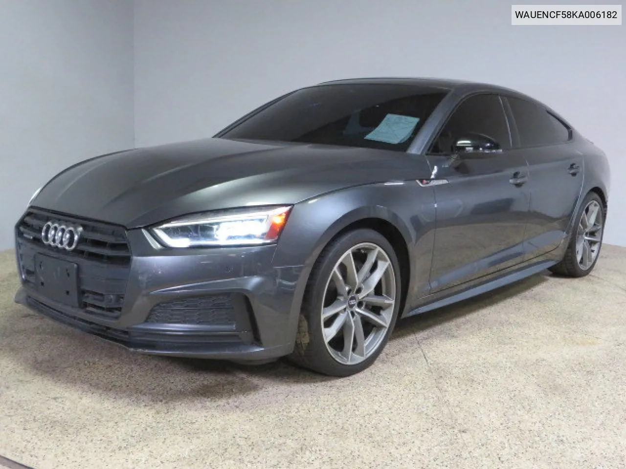 2019 Audi A5 Premium Plus S-Line VIN: WAUENCF58KA006182 Lot: 88278555