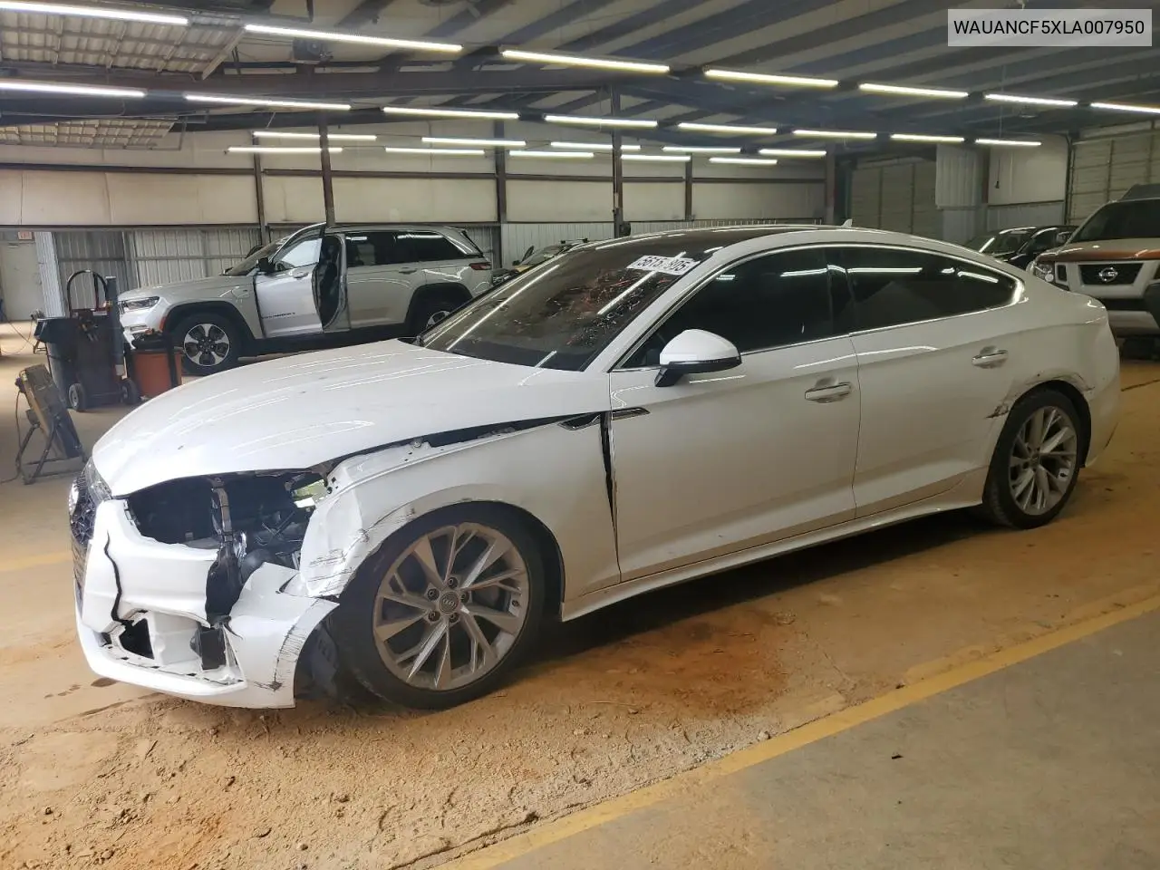 2020 Audi A5 Premium VIN: WAUANCF5XLA007950 Lot: 56157805