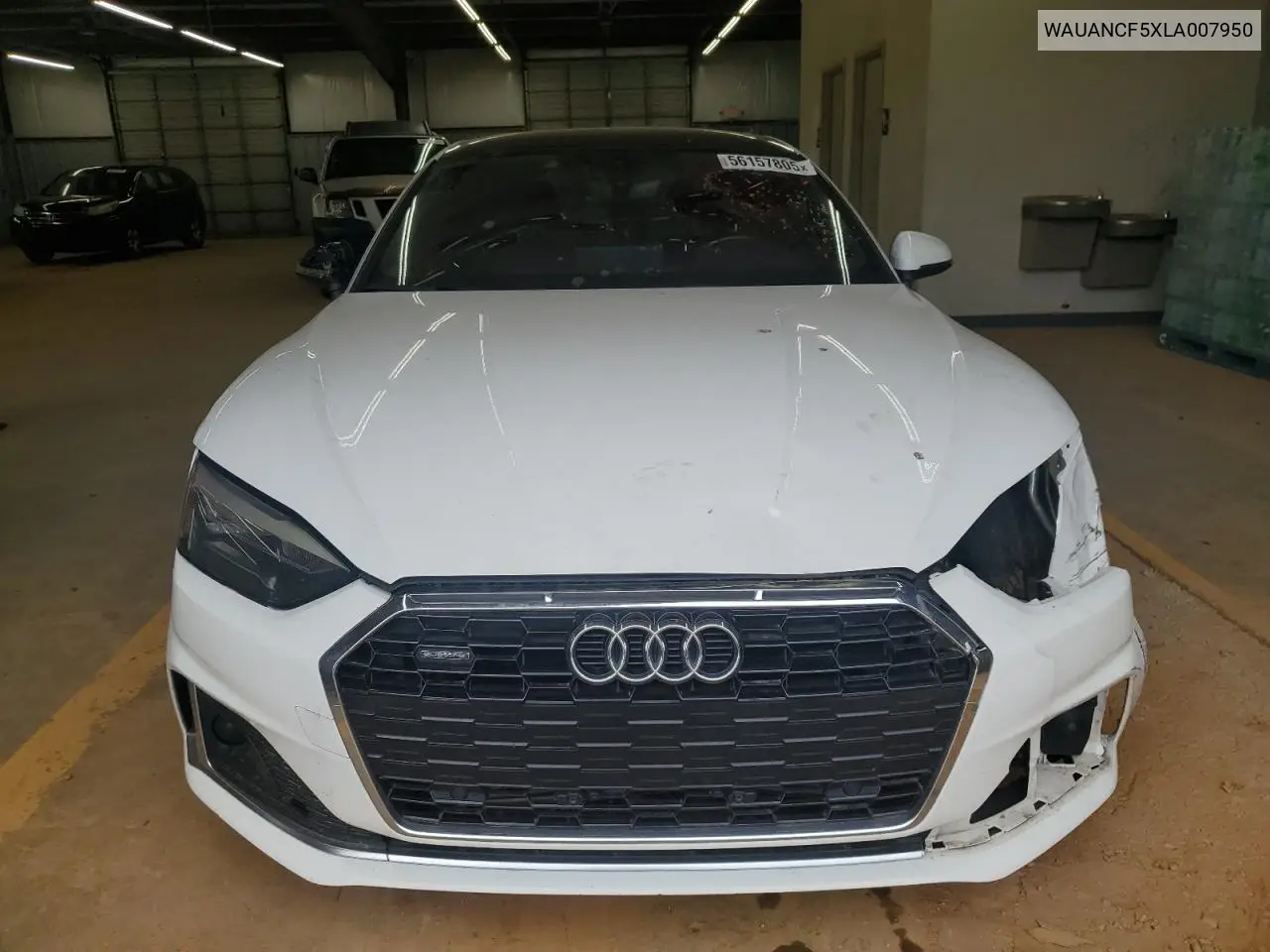 2020 Audi A5 Premium VIN: WAUANCF5XLA007950 Lot: 56157805