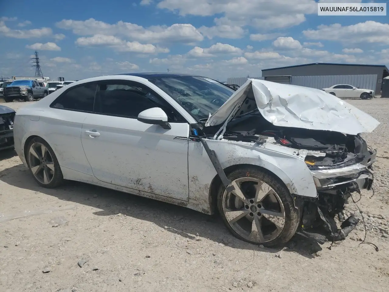 2020 Audi A5 Prestige VIN: WAUUNAF56LA015819 Lot: 56783125