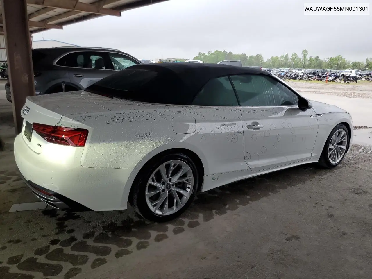 2021 Audi A5 Premium Plus 45 VIN: WAUWAGF55MN001301 Lot: 50782425