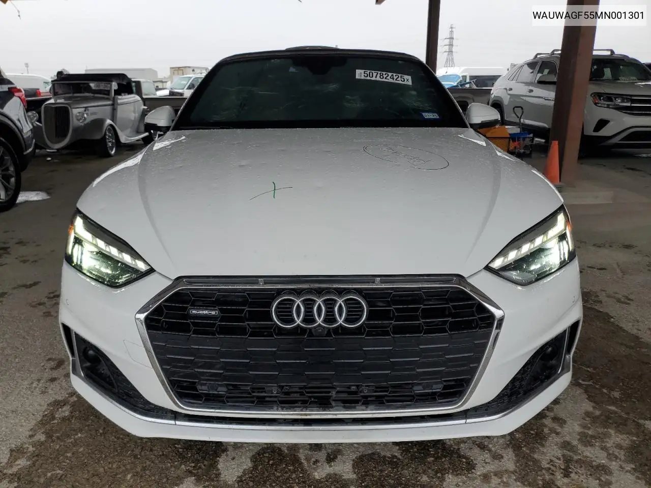 2021 Audi A5 Premium Plus 45 VIN: WAUWAGF55MN001301 Lot: 50782425