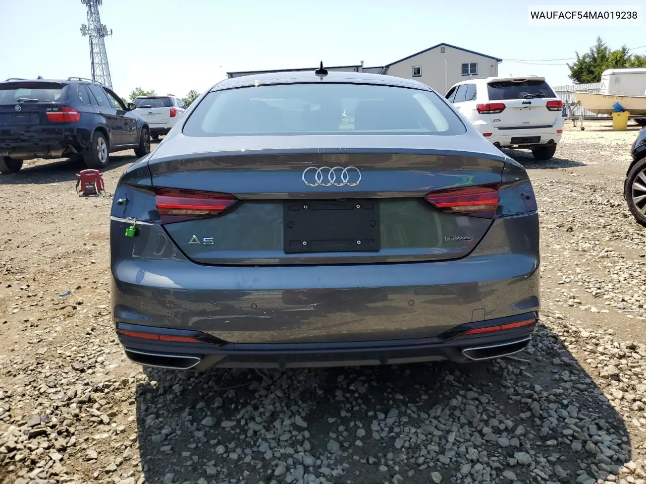 2021 Audi A5 Premium Plus 45 VIN: WAUFACF54MA019238 Lot: 59751955