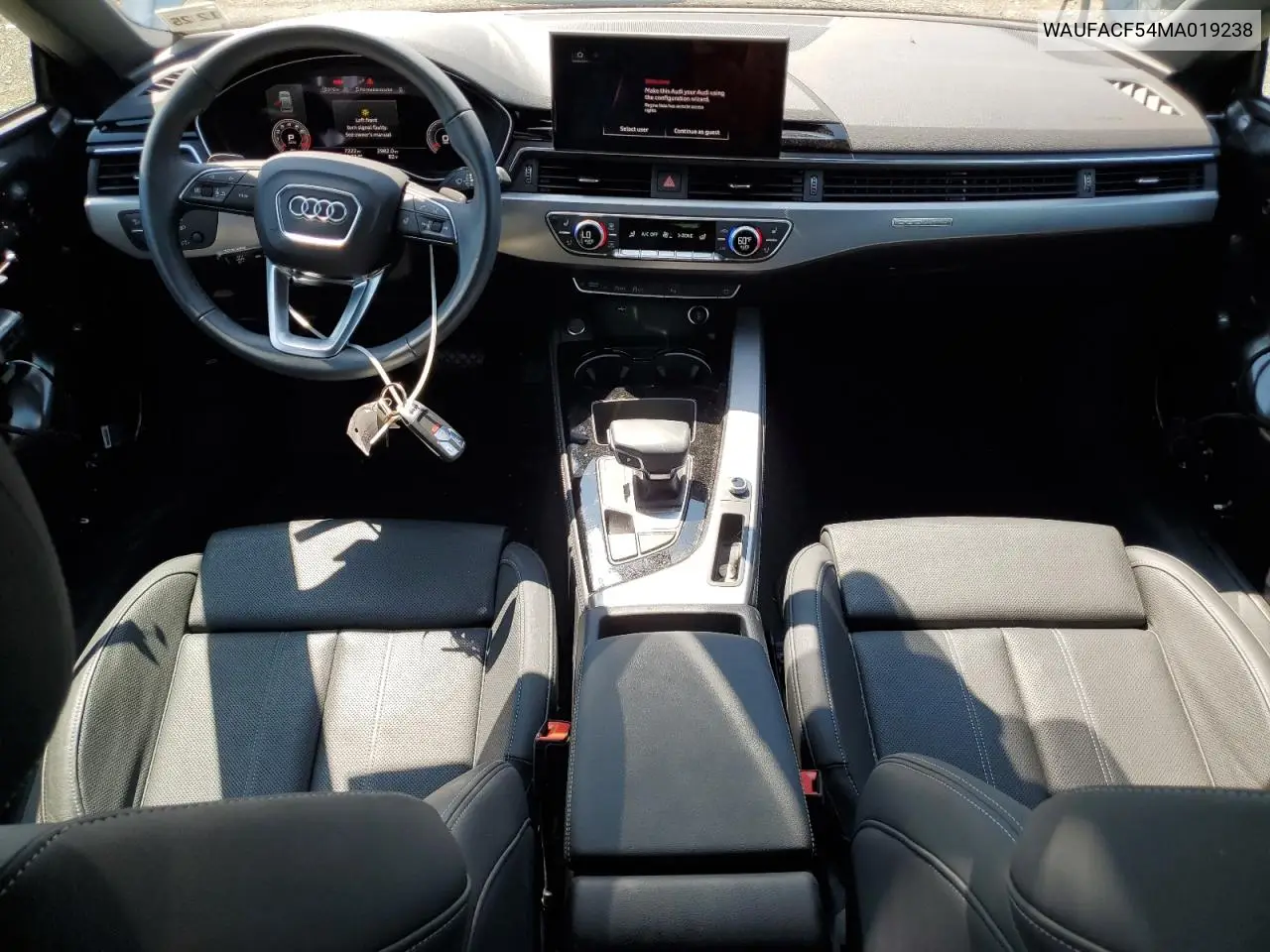 2021 Audi A5 Premium Plus 45 VIN: WAUFACF54MA019238 Lot: 59751955