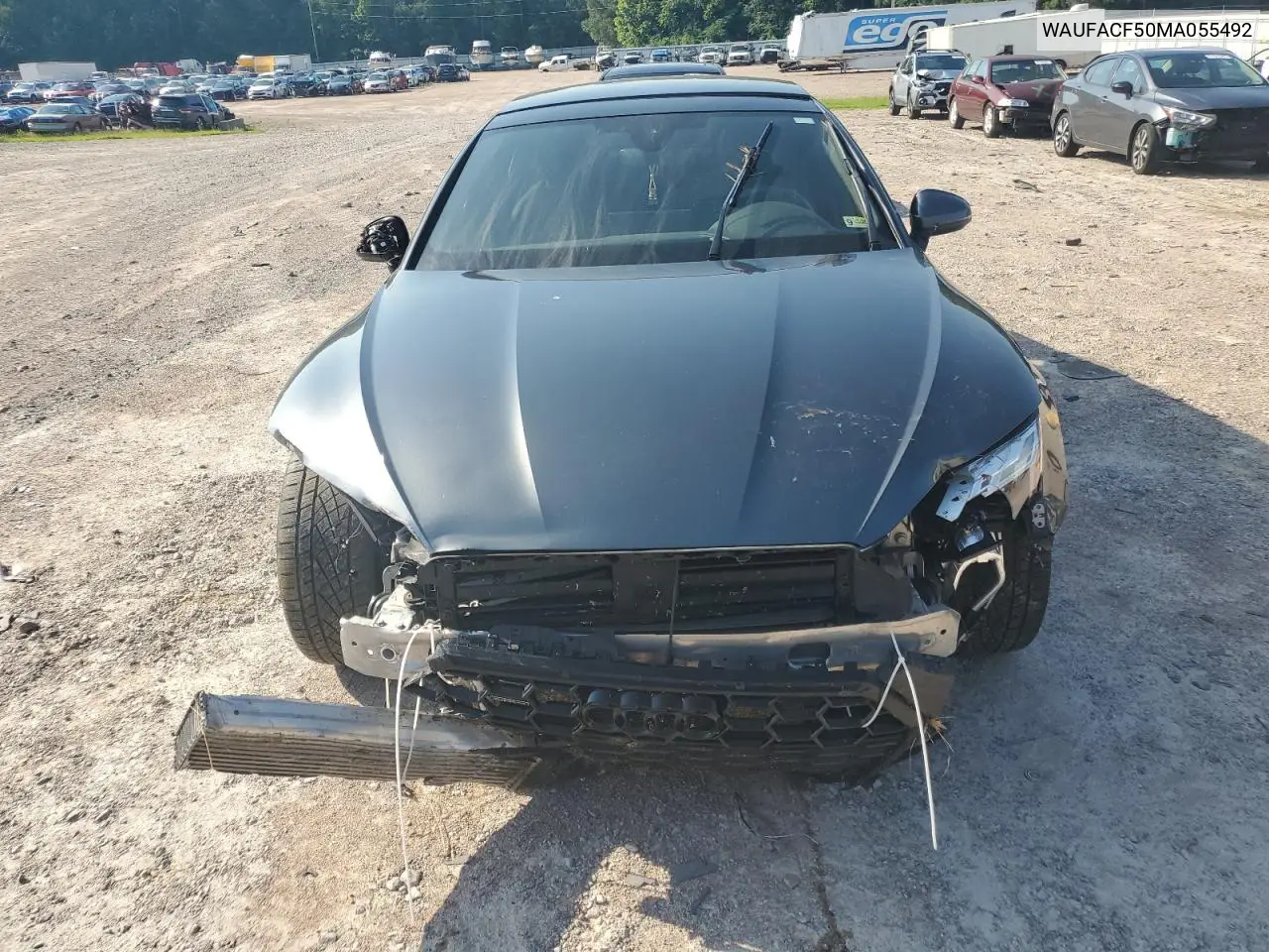 2021 Audi A5 Premium Plus 45 VIN: WAUFACF50MA055492 Lot: 61849125