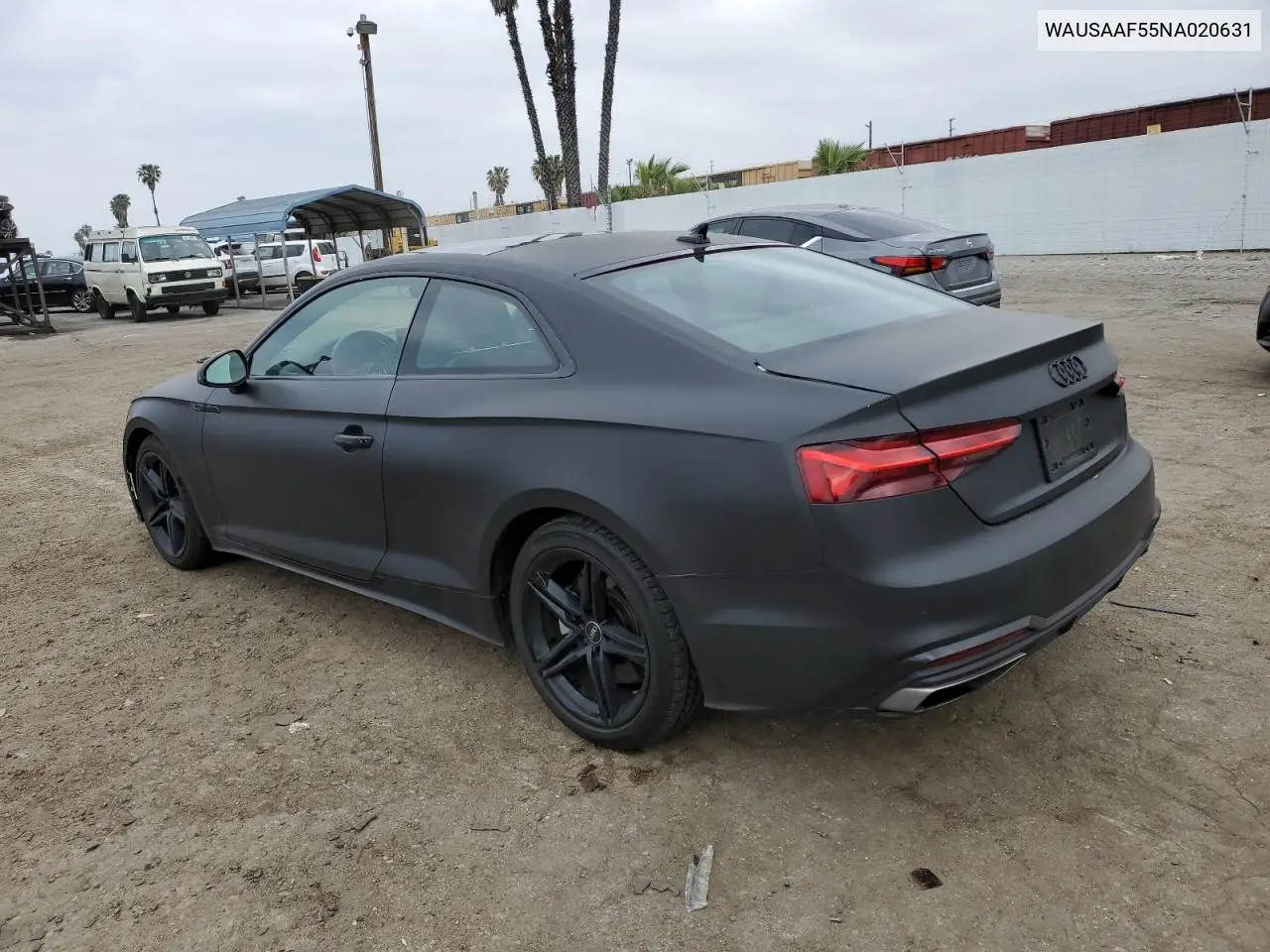 2022 Audi A5 Premium 45 VIN: WAUSAAF55NA020631 Lot: 48301055