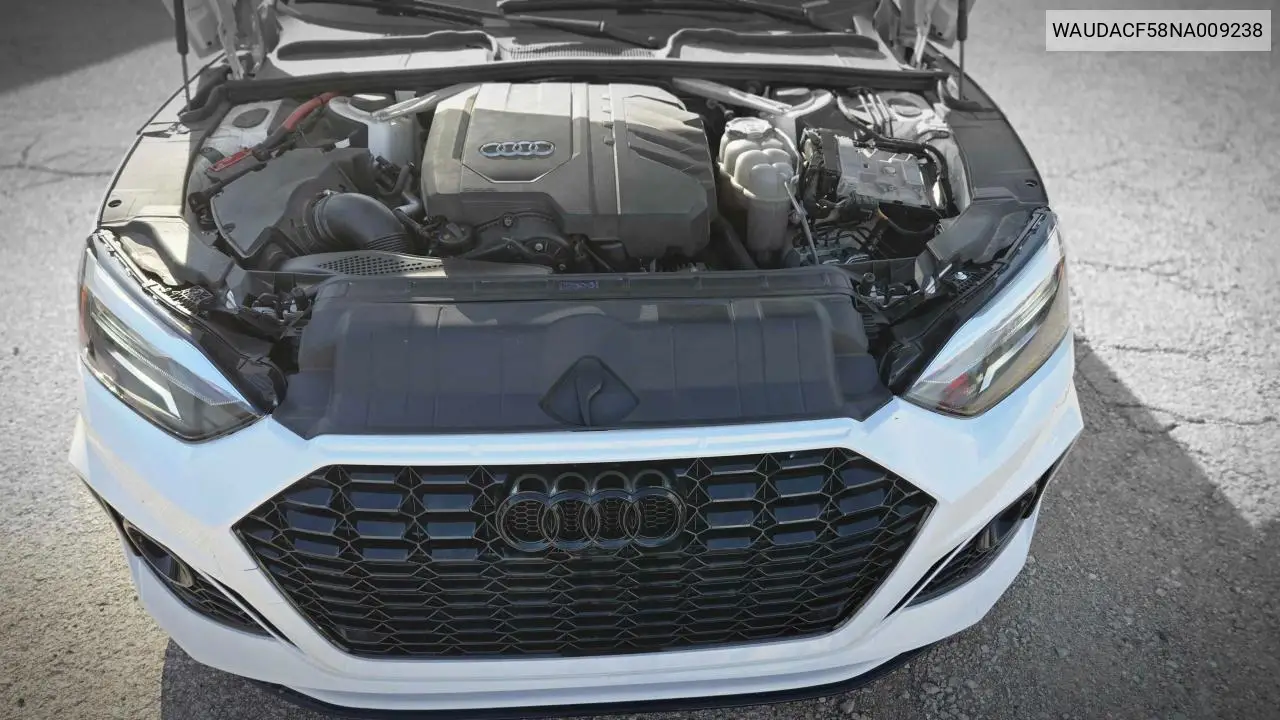 2022 Audi A5 Premium 45 VIN: WAUDACF58NA009238 Lot: 63340435