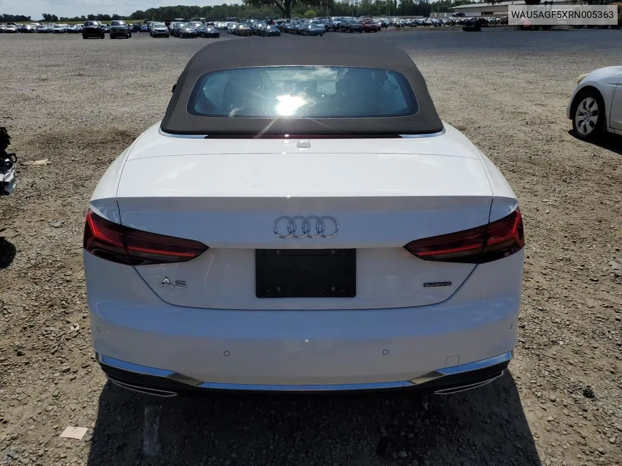 2024 Audi A5 Prestige 45 VIN: WAU5AGF5XRN005363 Lot: 57027795