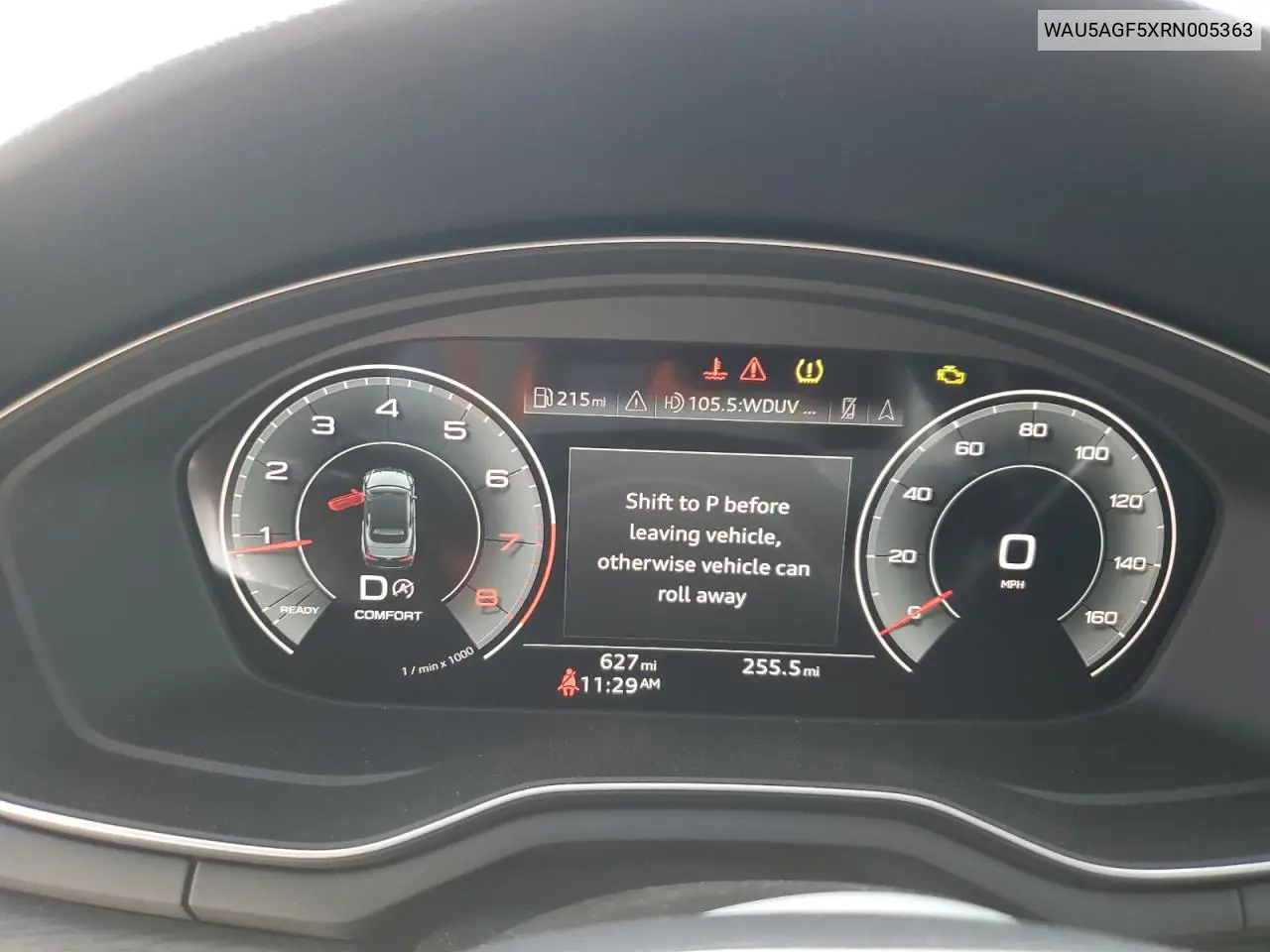 2024 Audi A5 Prestige 45 VIN: WAU5AGF5XRN005363 Lot: 57027795