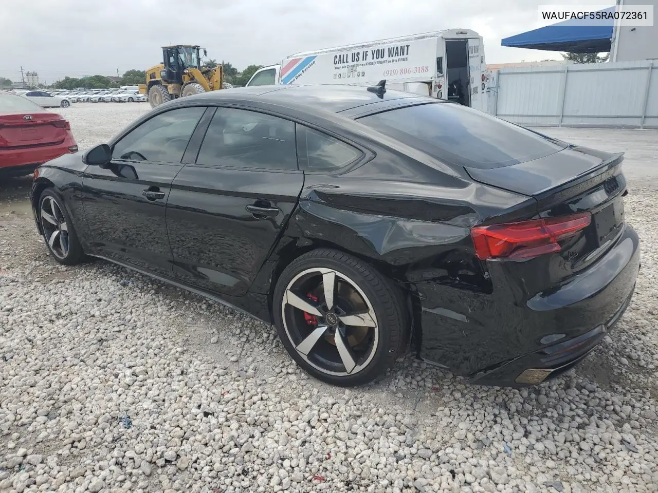 2024 Audi A5 Premium Plus 45 VIN: WAUFACF55RA072361 Lot: 61680645