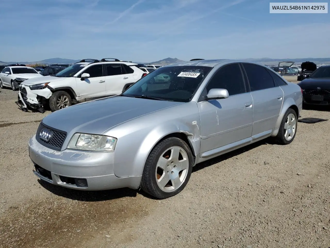 2001 Audi A6 4.2 Quattro VIN: WAUZL54B61N142975 Lot: 53408485